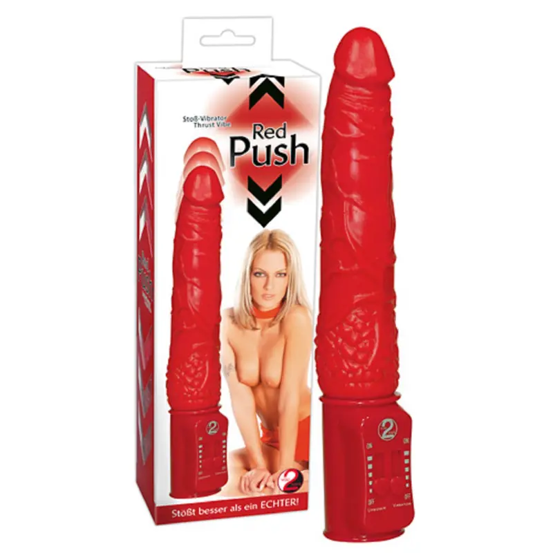 Yt2 Push Vibrator - Red. 1