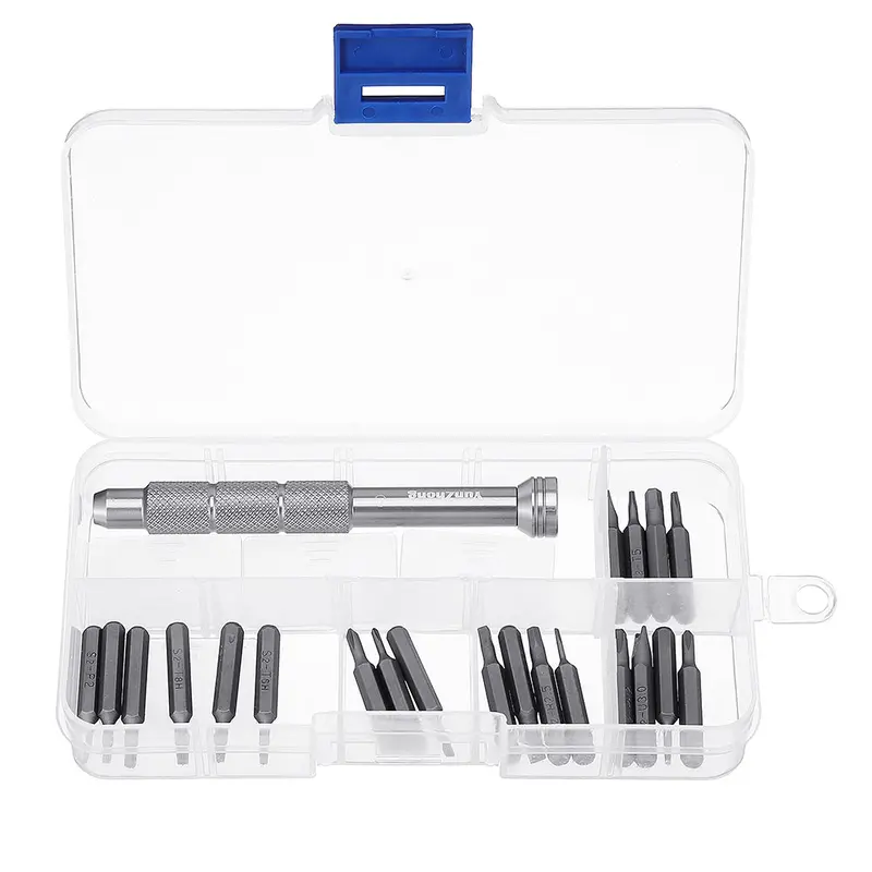 Yunzhong 22 In 1  T5-T9 H1.5-H3.0 Hexagon Head 1.0/2.0/3.0Mm Slotted Bit Screwdriver 1
