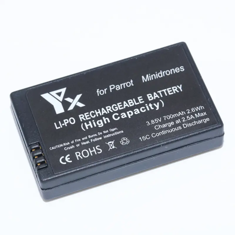 Yx 3.7V 700Mah Lipo Battery For Parrot Mini Drones Mambo Swing 1