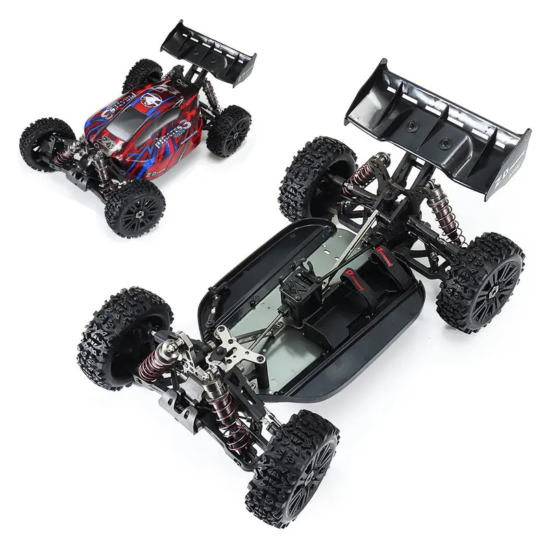 Zd Pirates3 Bx-8E 1/8 4Wd Brushless 2.4G Rc Car Frame Electric Buggy Vehicle Model 1