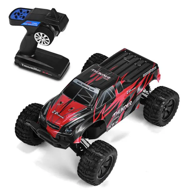 Zd Racing 9106-S 1/10 Thunder 2.4G 4Wd Brushless 70Km/H Racing Rc Car Monster Truck Rtr Toys 1