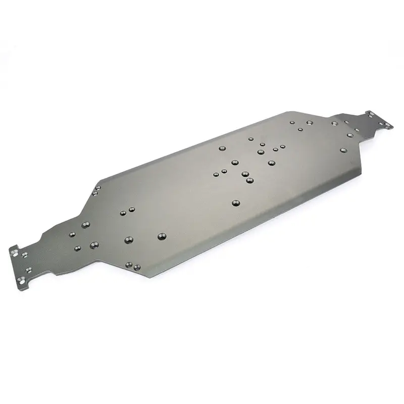Zd Racing Aluminum Alloy Chassis Car Bottom For 9021 9021-V3 1/8 Rc Vehicles Spare Parts 1