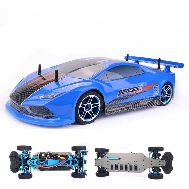 Zd Racing Pirates3 Tc-10 1/10 2.4G 4Wd 60Km/H Rc Car Electric Brushless Tourning Vehicles Rtr Model 1