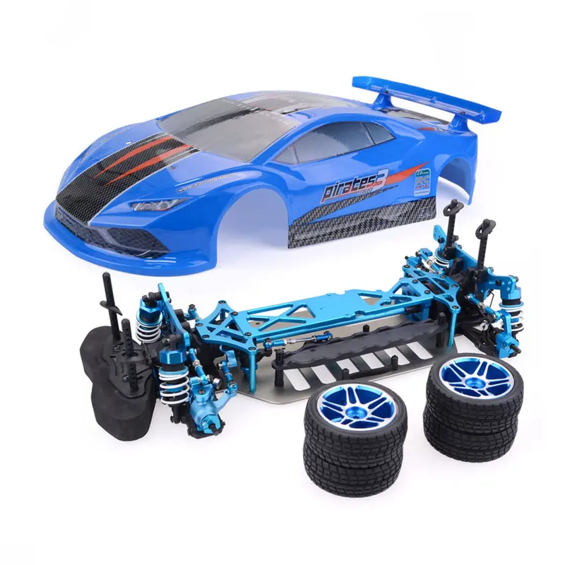 Zd Racing Pirates3 Tc-10 Kit 1/10 4Wd Rc Car Tourning Vehicles Frame Kit Without Electronic Parts 1