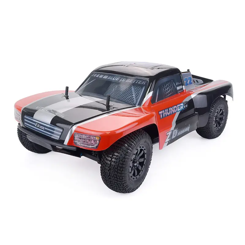 Zd Racing Thunder Sc-10 1/10 2.4G 4Wd 55Km/H Rc Car Electric Brushless Short Course Vehicle Rtr 1