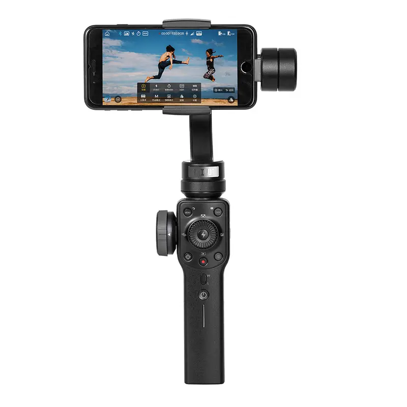Zhiyun Smooth 4 Brushless 3 Axis Handheld Gimbal Stabilizer For All Phones Phone Filmmakers (Black) 1
