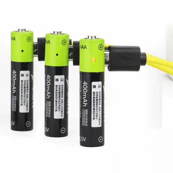 Znter S17 1.5V 400Mah Usb Rechargeable Aaa Lipo Battery 1