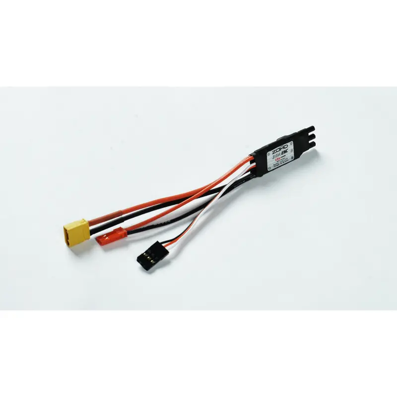 Zohd Dart250g 30A Brushless Esc With 5V 2A Bec Xt-60 Jst Tjc8 For 570Mm Wingspan Sub-250 Grams Sweep Forward Wing Aio Epp Fpv Rc Airplane Spare Part 2