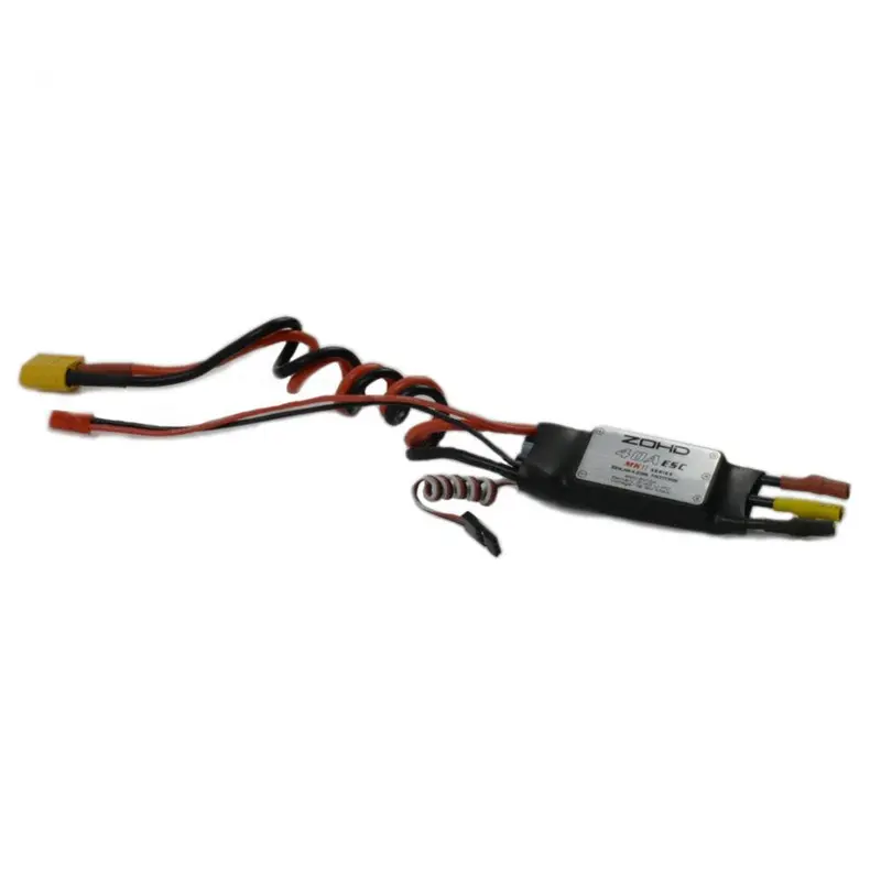 Zohd Mkii 40A Brushless Esc With 5V 3A Bec Spare Part For Zohd Talon Gt Rebel 1000Mm V-Tail Fpv Rc Airplane 1