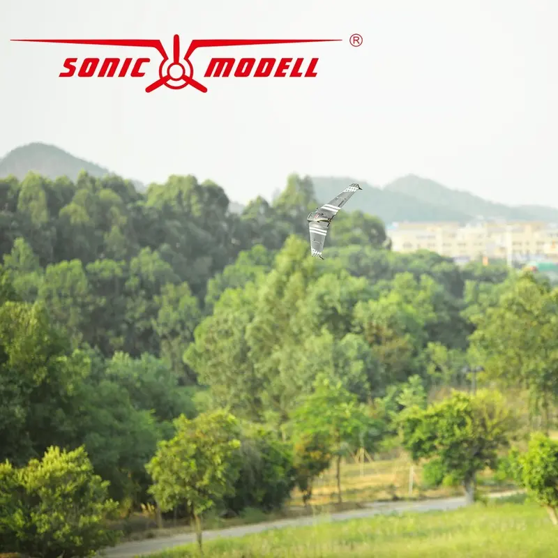 Zohd Sonicmodell Ar Wing 900Mm Epp Wingspan Rc Fpv Airplane Fixed Wing Glider Drone Plane Model With 80+Km/H Upgrade Version Kit 4