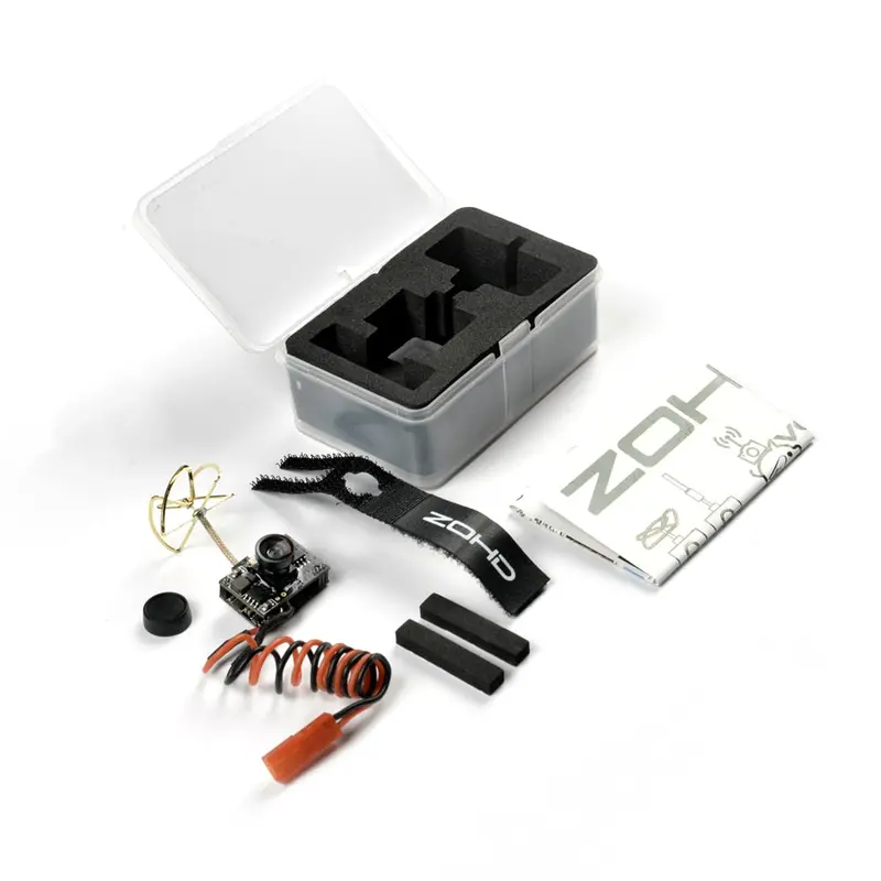 Zohd Vc400 5.8Ghz 400Mw Aio Camera All In One Fpv Cam System For Rc Planes Wings Drones Include Vtx Osd And Camera 1