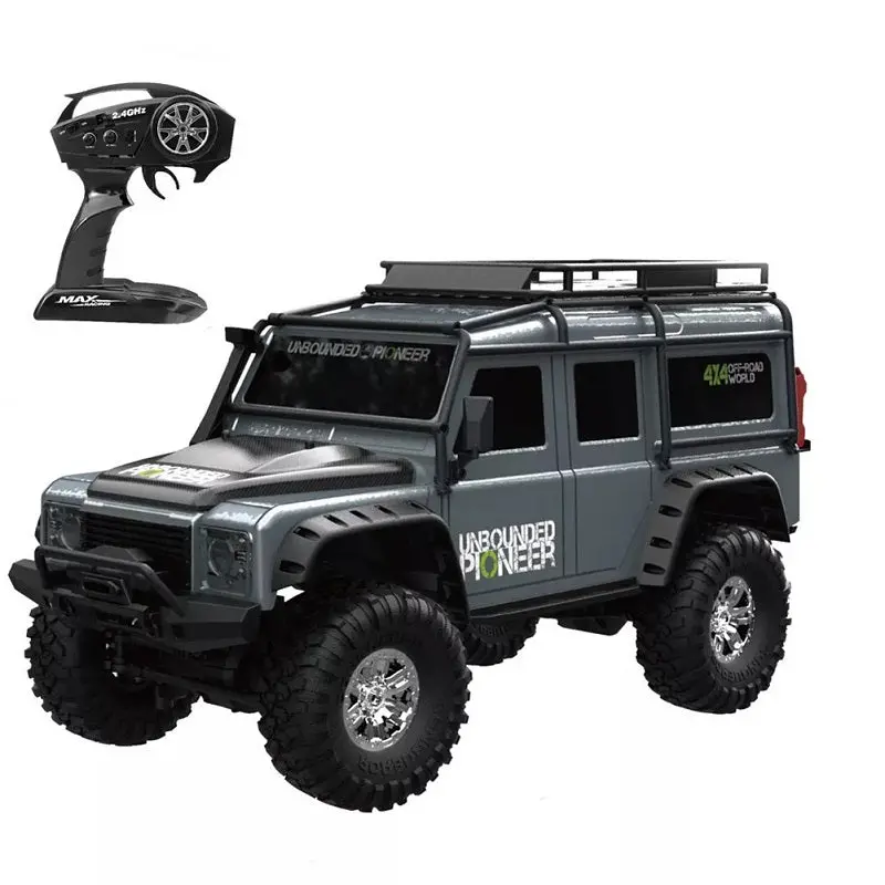 Zp1001 1/10 2.4G 4Wd Rc Car 2 Battery Hb Toys Proportional Control Retro Vehicle W/ Led Light Rtr Model Remote Control Kid Toys 1