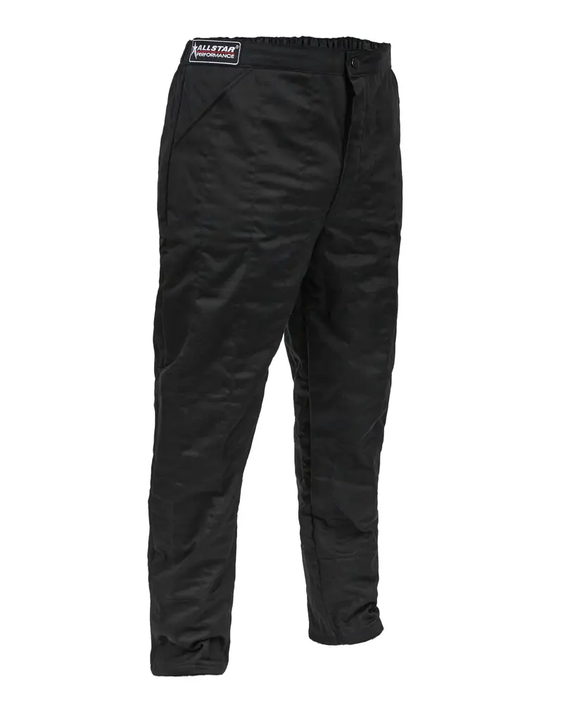 Allstar Performance 935213 Sfi-Certified Driving Pants – Black, Medium-Tall 1