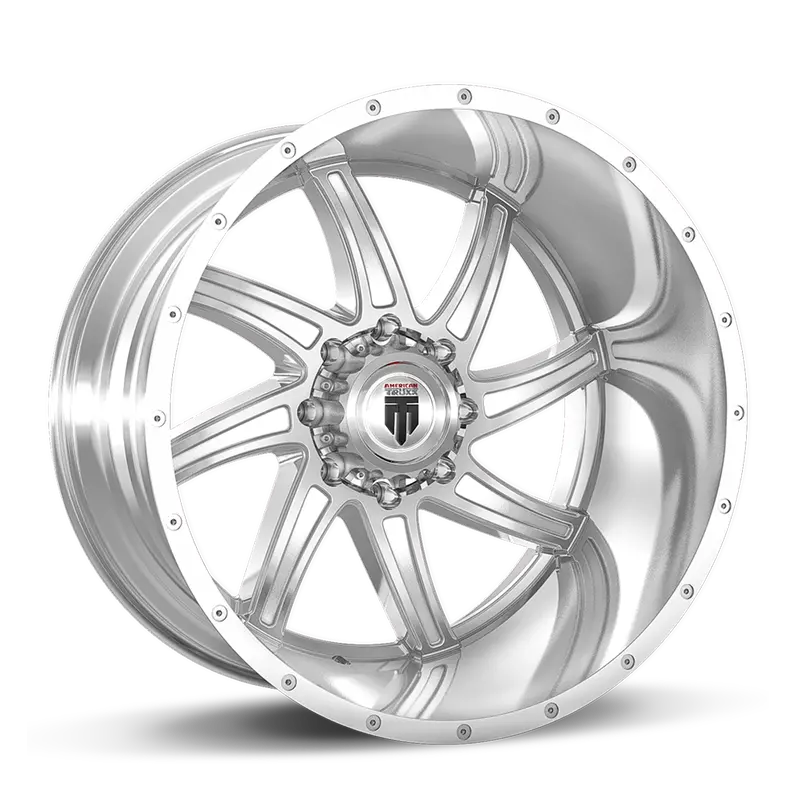 American Truxx At162 Vortex Chrome Wheel – 20X10, 8X180 Bolt Pattern, -24Mm Offset, 125.2Mm Hub Bore 1