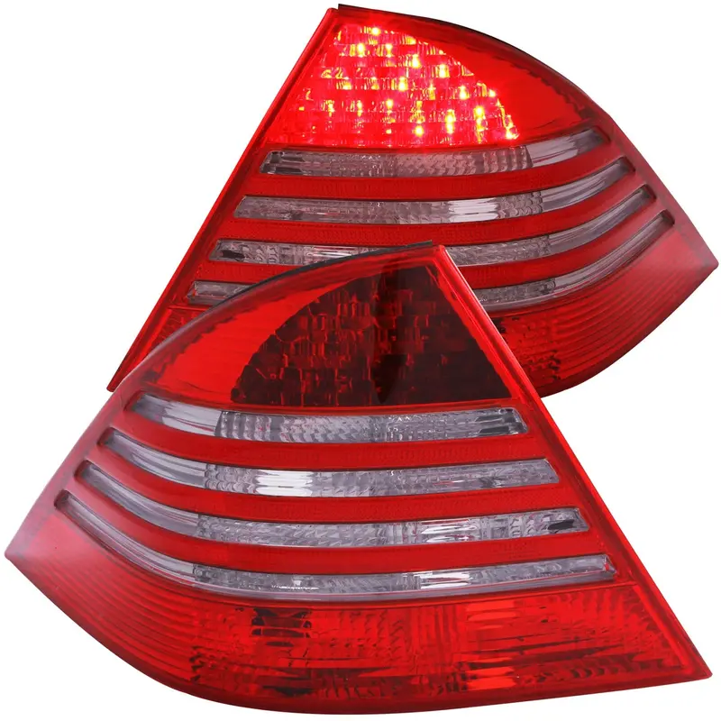 Anzo Usa Led Tail Light Pair – Red/Smoke Lens With Reflective Elements 1
