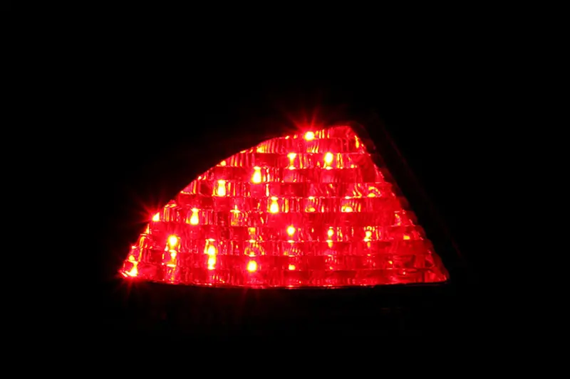 Anzo Usa Led Tail Light Pair – Red/Smoke Lens With Reflective Elements 2