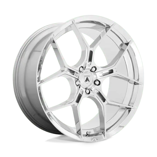Asanti Ab37 Chrome Wheel – 20X9", 5X4.5", Chrome Finish With Black Lip 1