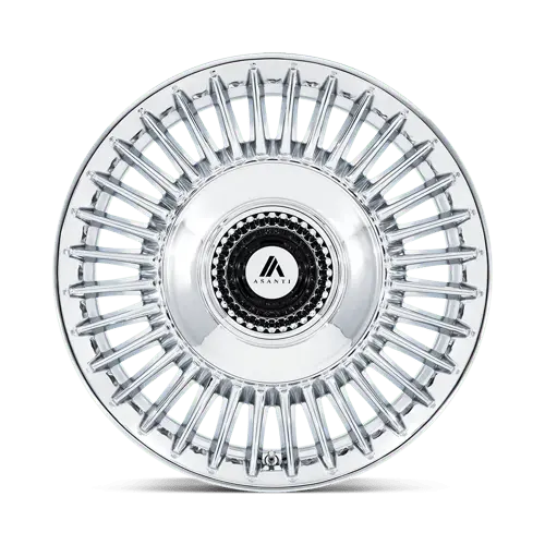 Asanti Ab40 Chrome Wheel – 22X9", 5X115/120 Bolt Circle, 15Mm Offset (Ab040Px22902015) 1