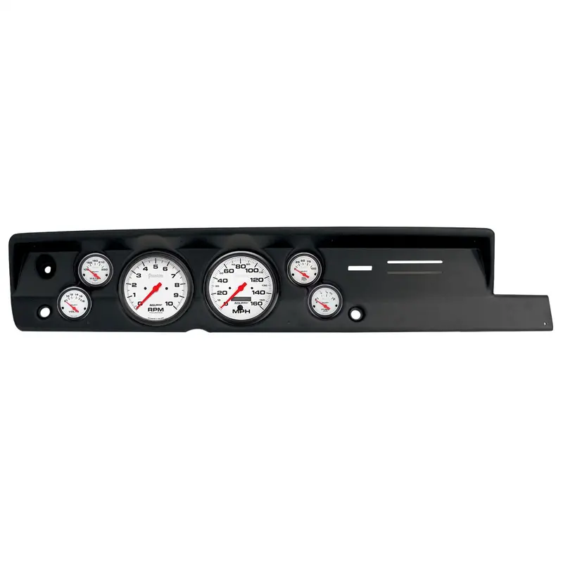 Autometer 2118-09 Direct-Fit Dash Mount Kit For 5" And 2-1/16" Gauges (Plymouth Barracuda & Phantom) 1