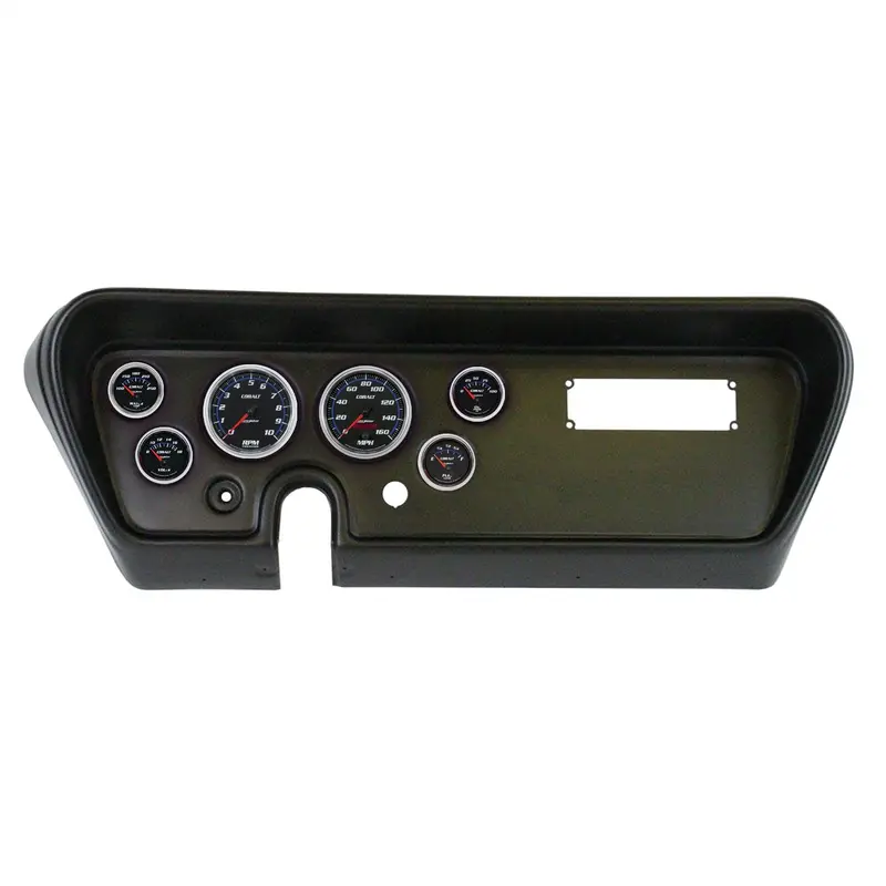 Autometer Direct-Fit Dash Kit For 1966 Pontiac Gto & Cobalt – Holds (3 3/8" + 2 1/16") Gauges 1