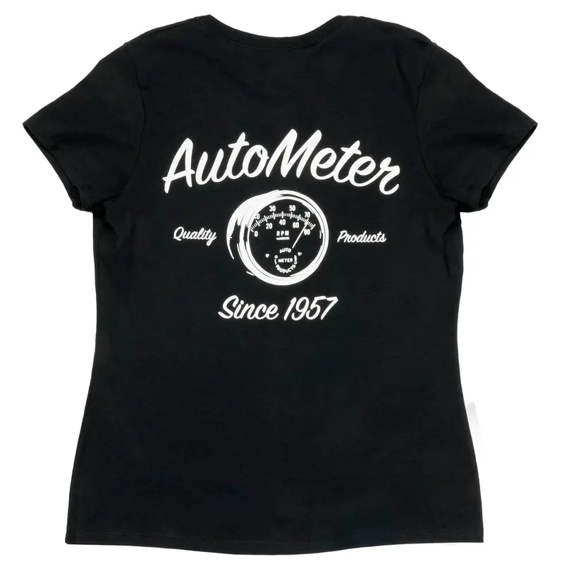 Autometer Vintage Women'S Black T-Shirt – Size Large 1