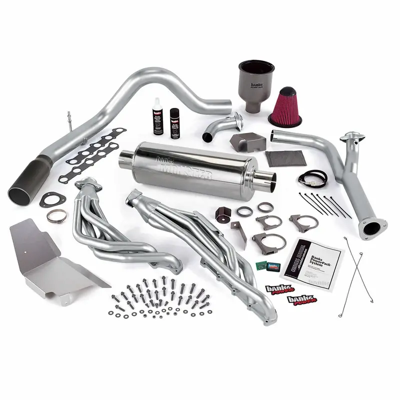 Banks Powerpack 49132-B – Single-Exhaust Tuning System For 1999–2004 Ford 6.8L Triton Trucks 1