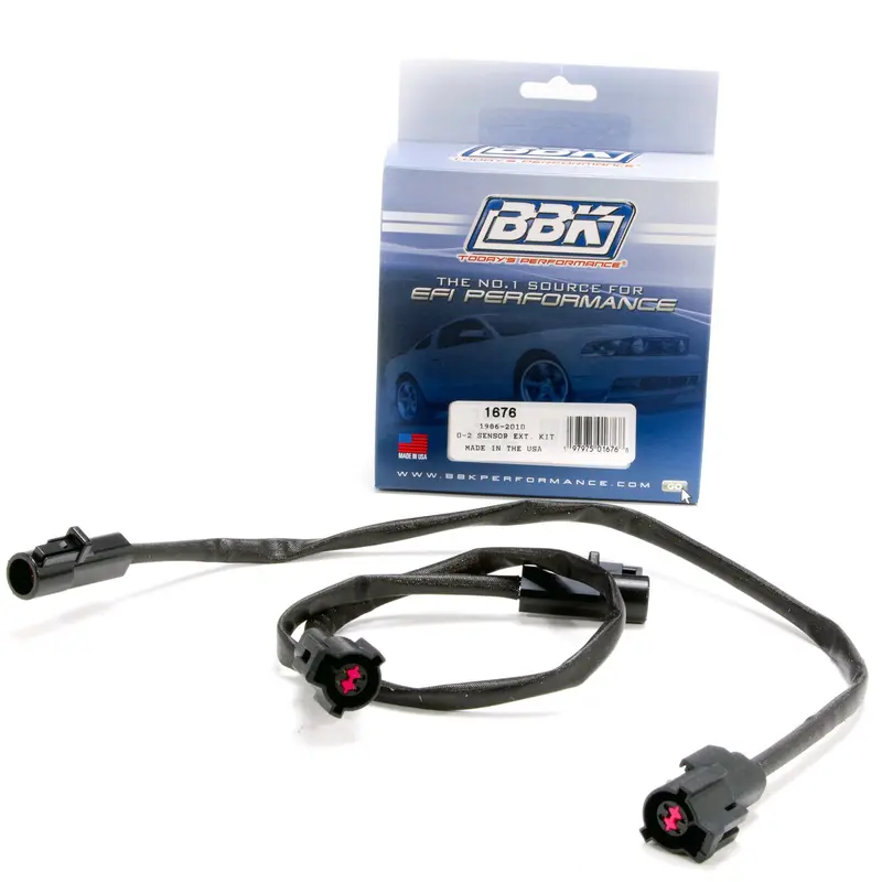 Bbk O2 Sensor Extension Harness Set – Front & Rear Pair For 1986–2010 Ford Vehicles (1676) 1