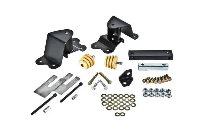 Belltech 6501 Front Leaf Spring Drop Hanger Kit – 2" Lowering 1