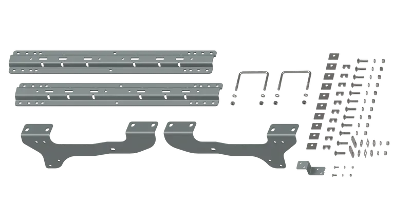 B&W Rvk2503 Custom Installation Kit – Universal Rail Mounting System For Select Gm Trucks 1