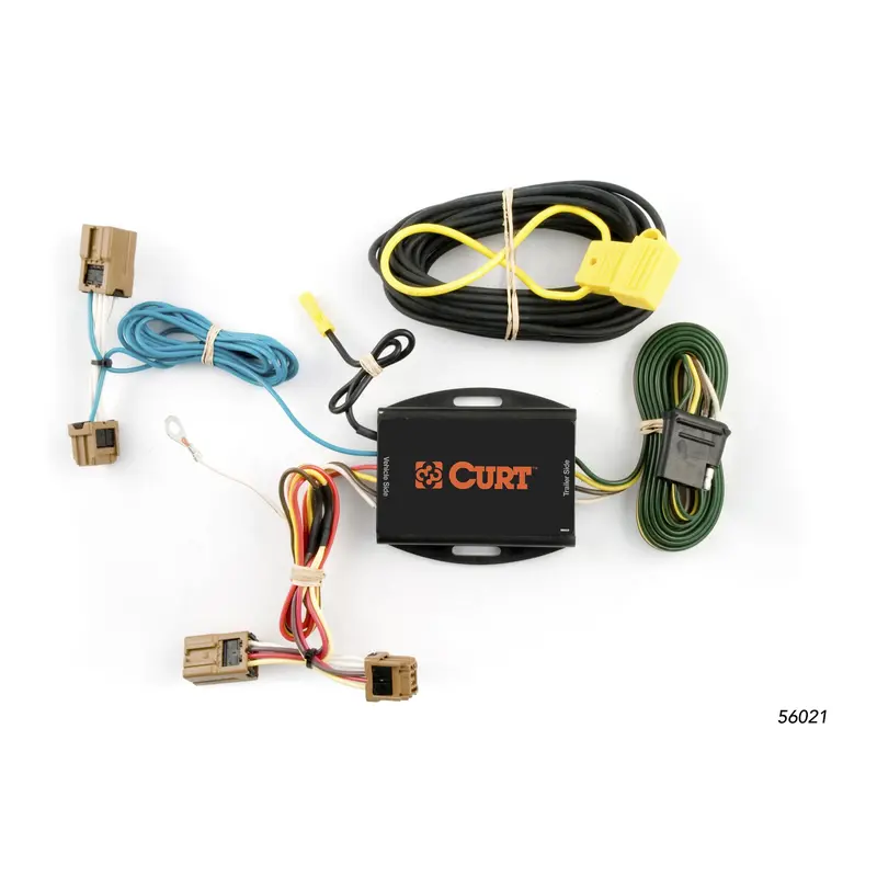 Curt 56021 Custom Vehicle-Specific Wiring Harness – 4-Way Flat Output For Nissan Versa 1