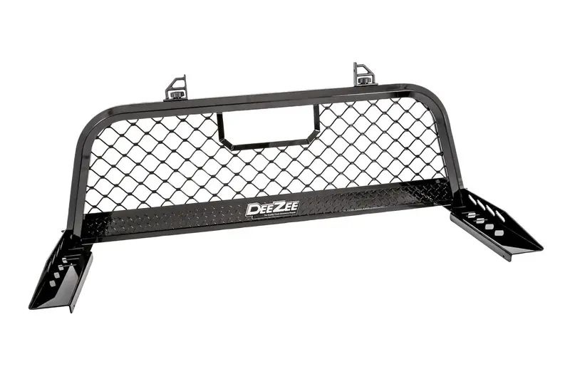 Dee Zee Heavy-Duty Cab Rack – Gloss Black Ultra-Mesh Roof Rack With Mounting Brackets (Dz95070Rb) 1