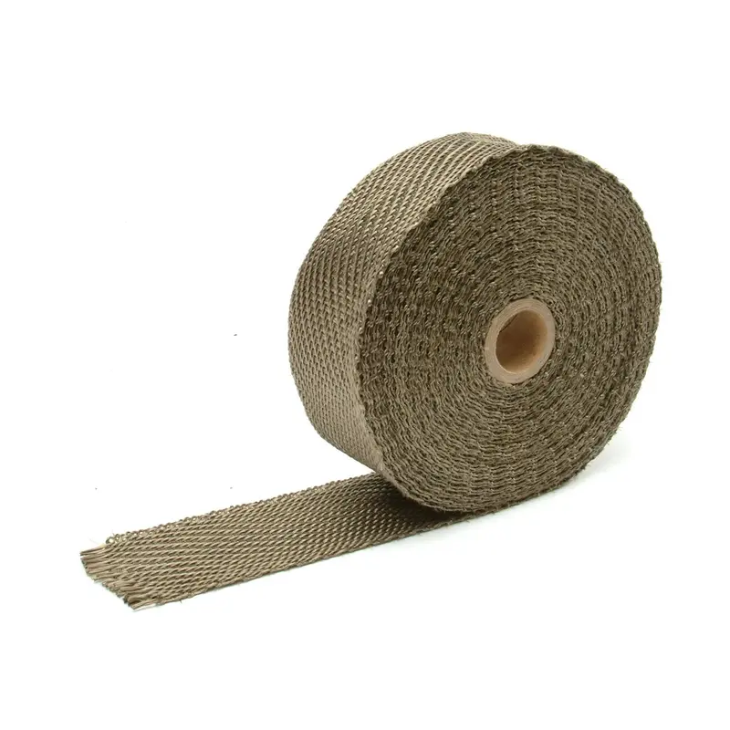 Design Engineering Titanium Exhaust Wrap – 2" X 50' Roll, Clamshell Packaging (10127) 1