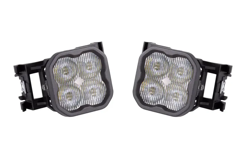 Diode Dynamics Ss3 Type X Led Fog Light Kit – Sae-Compliant White Output, Plug-And-Play Installation 1