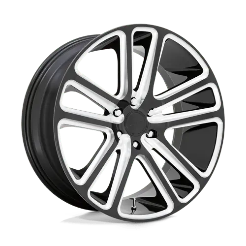 Dub S255 Gloss Black/Milled Wheel – 26X10", 6X5.5", 30Mm Offset 1