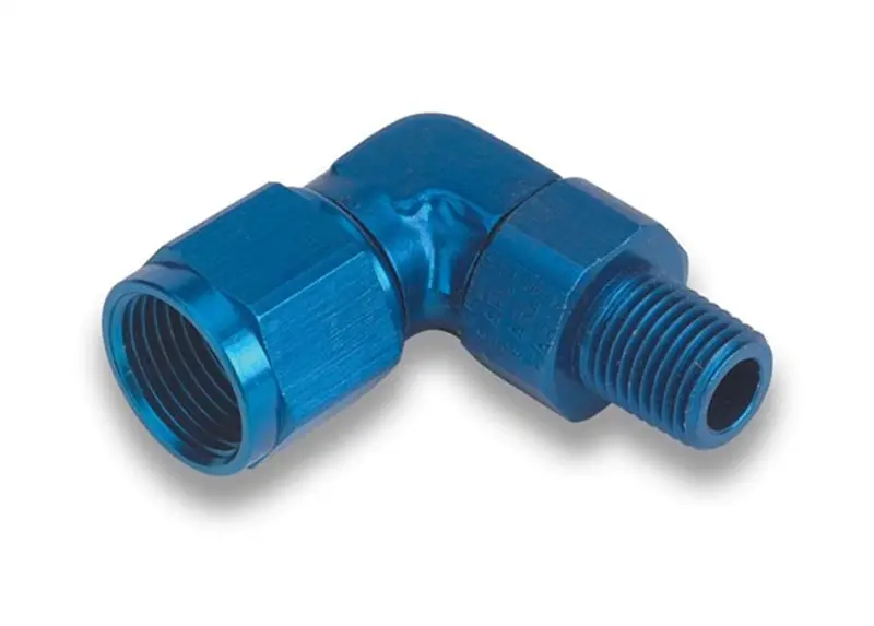 Earl'S Performance 923188Erl 90 Deg. Aluminum An To Npt Adapter 1