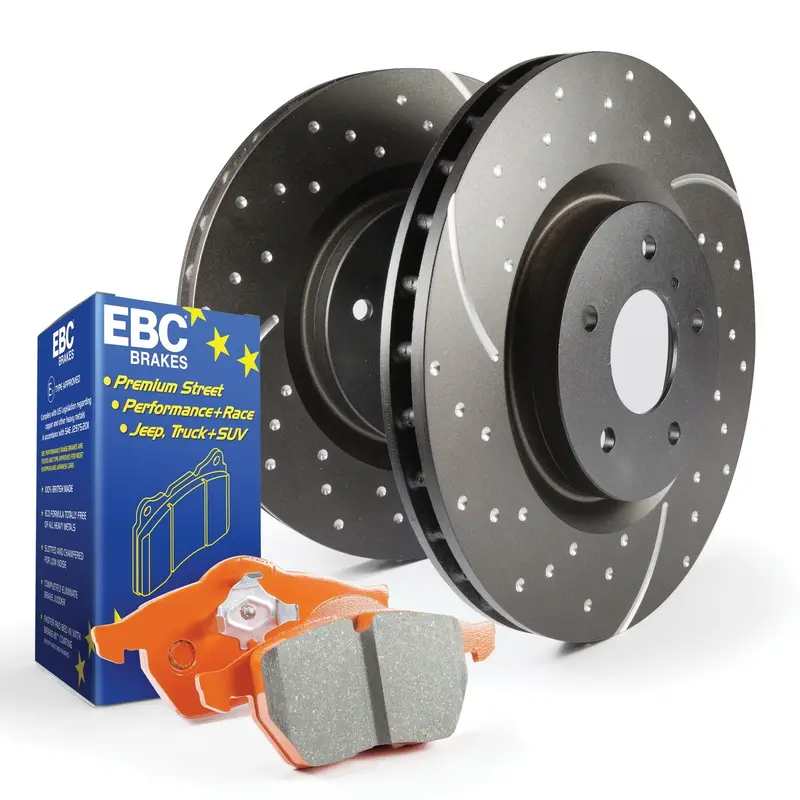 Ebc Brakes S8Kr1013 Orangestuff Pad & Gd Rotor Combo Kit 1
