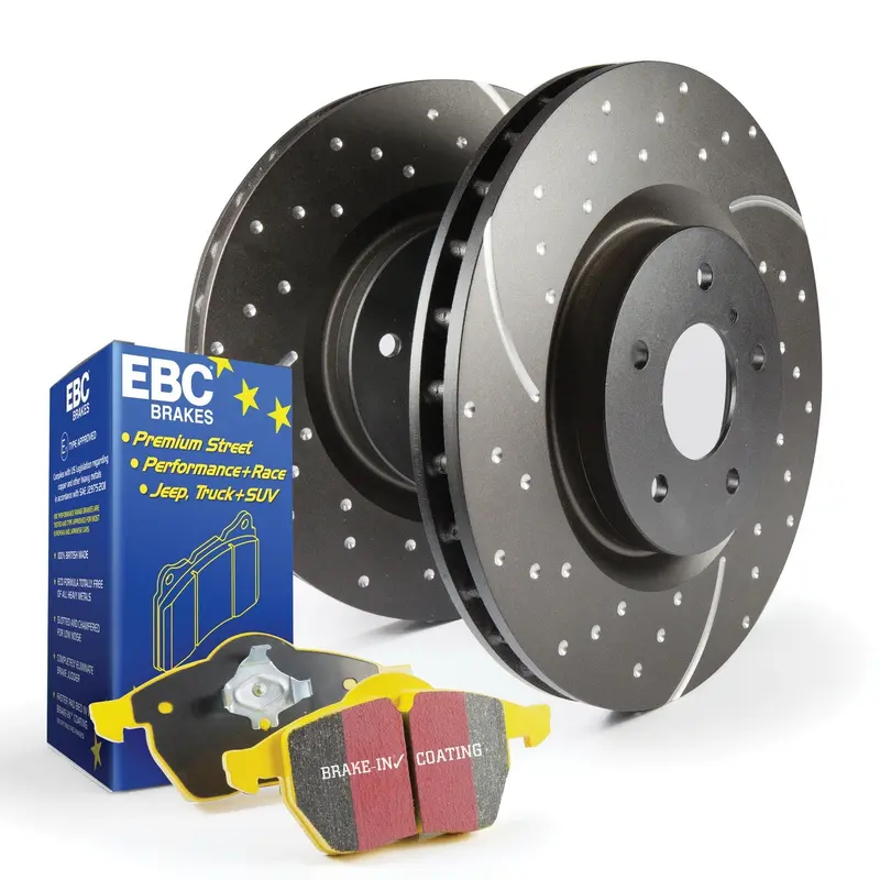 Ebc S5Kr1534 Yellowstuff Brake Pad And Gd Sport Rotor Kit – Front Axle Package 1