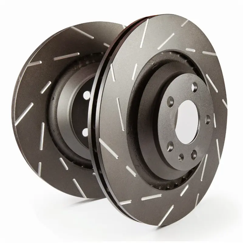 Ebc Usr Series Slotted Sport Rotors – High-Strength Cast Iron, Precision-Slotted Design 1