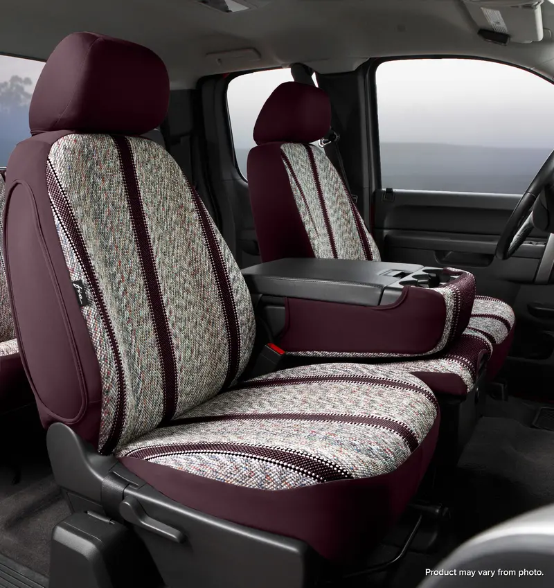 Fia Tr49-34 Wine-Colored Custom Seat Covers For Jeep Wrangler 1