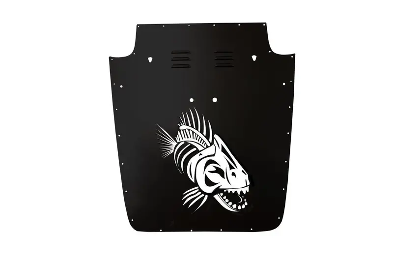 Fishbone Offroad Fb31132 Hood Louver Kit – Black Powder-Coated For 2003–2006 Jeep Tj Wrangler 1