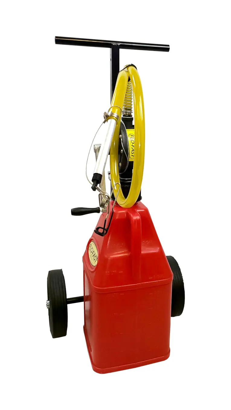 Flo-Fast Transfer Pump – Professional 7.5-Gallon Red Model (30107-R) 1