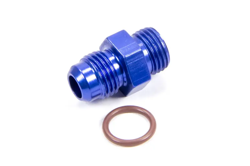 Fragola Radius O-Ring Fitting – #6 An X 9/16"-18 Thread, Precision-Machined Aluminum 1