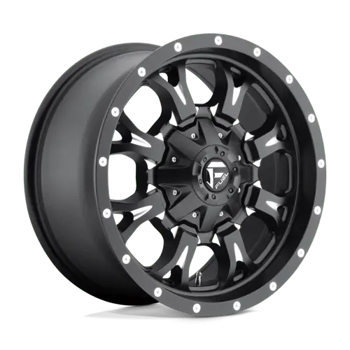 Fuel D51718901857 18X9 Matte Black Machined Lip Wheel – 8X180Mm Bolt Circle, 20Mm Offset 1