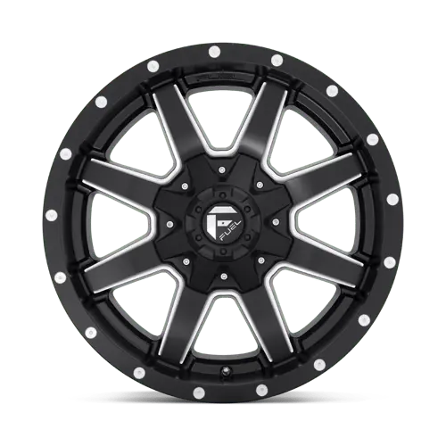 Fuel D538 18X9 Off-Road Wheel – Matte Black, 6X5.5 Bolt Pattern, -12Mm Offset 1