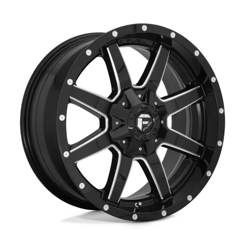 Fuel D610 18X9 Off-Road Wheel – Gloss Black, 5X4.5/5.0 Convertible Pattern, -12Mm Offset 1