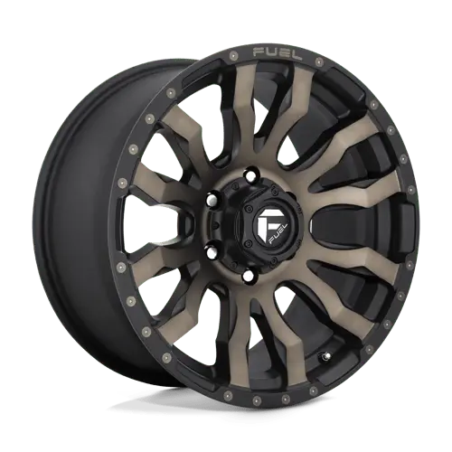 Fuel D674 17×9 Inch Forged Wheel – 6×5.5 Bolt Pattern, -12Mm Offset, Matte Black 1