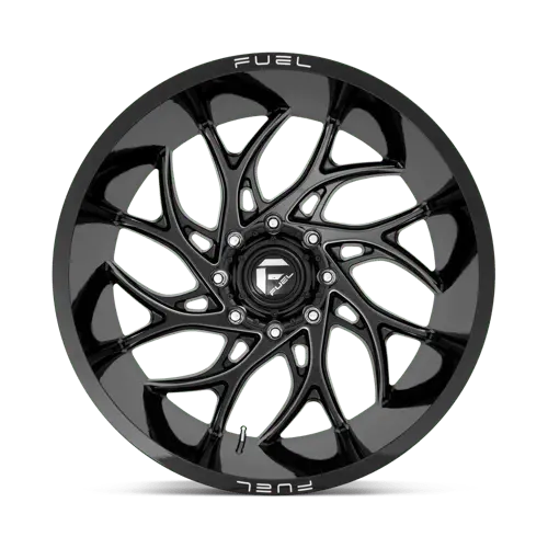 Fuel D741 Off-Road Wheel – 24X11, 8X6.5", Gloss Black & Machined Face 1