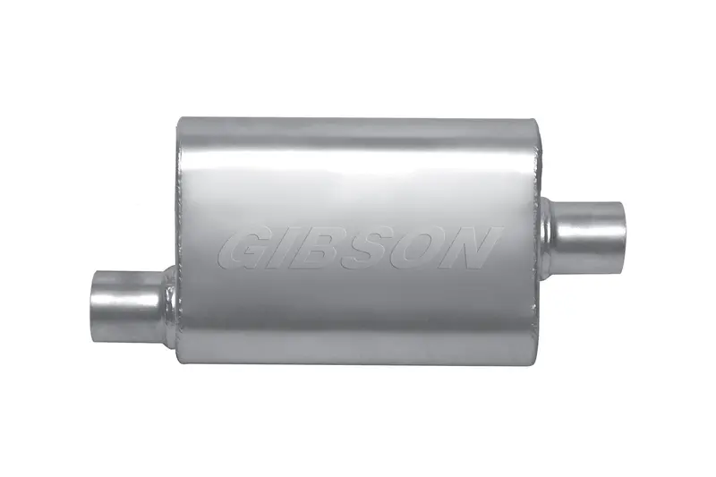 Gibson Bm0100 Mwa Stainless Steel Offset/Center Oval Performance Muffler 1