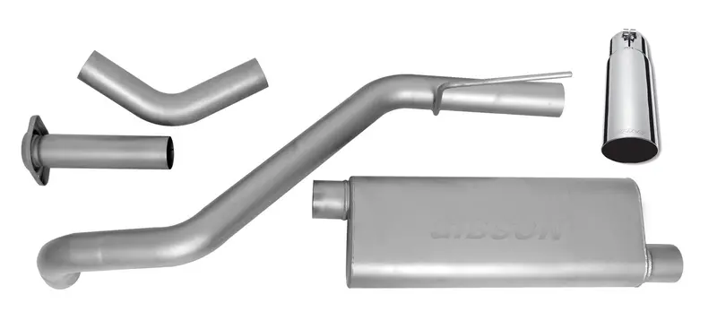 Gibson Performance Exhaust 617404 Cat-Back Single Exhaust System; Stainless 1