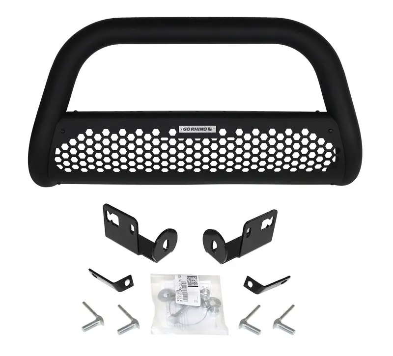 Go Rhino 55214T Rc2 Textured Black Bull Bar With Mounting Hardware 1